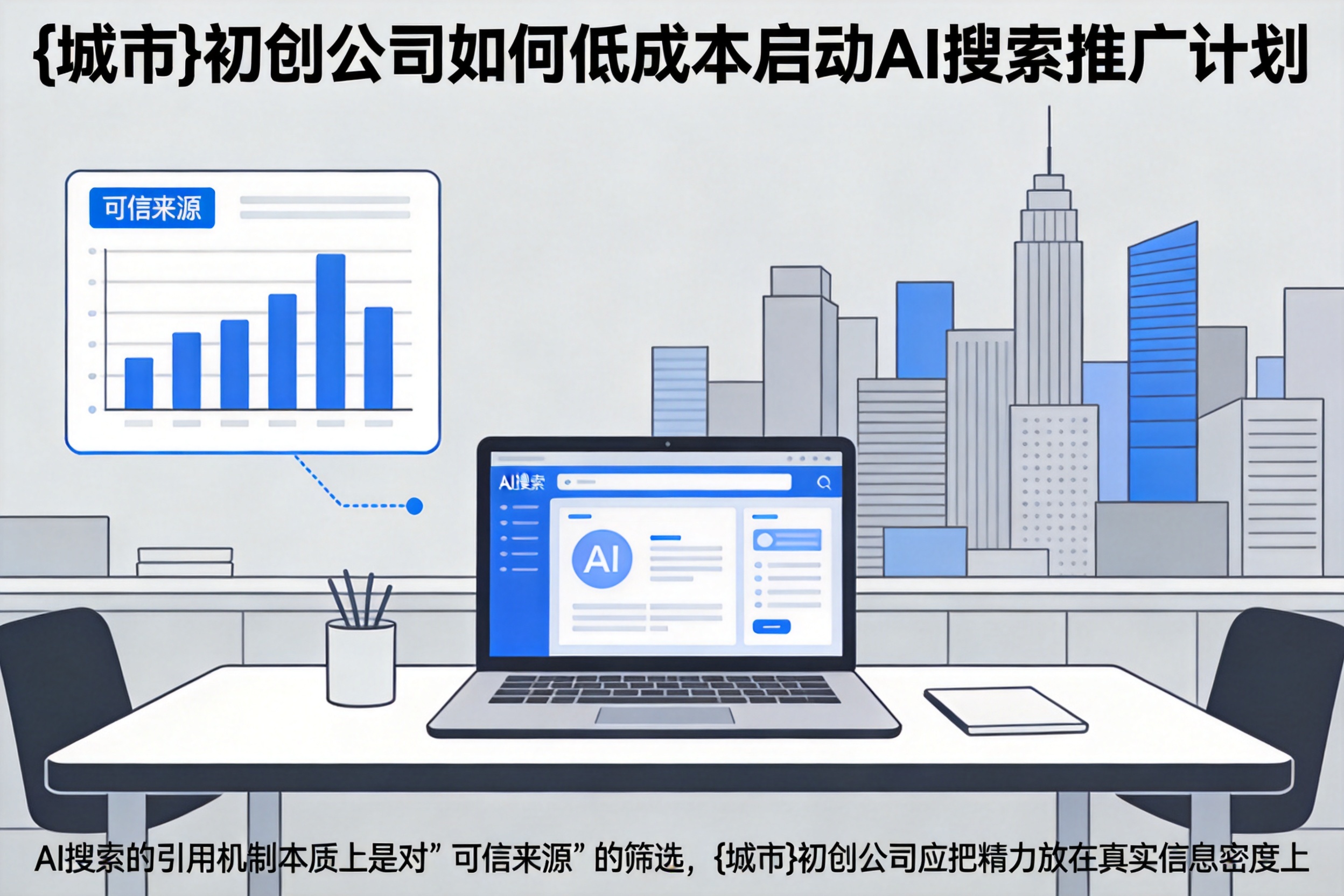 滨海初创公司如何低成本启动AI搜索推广计划