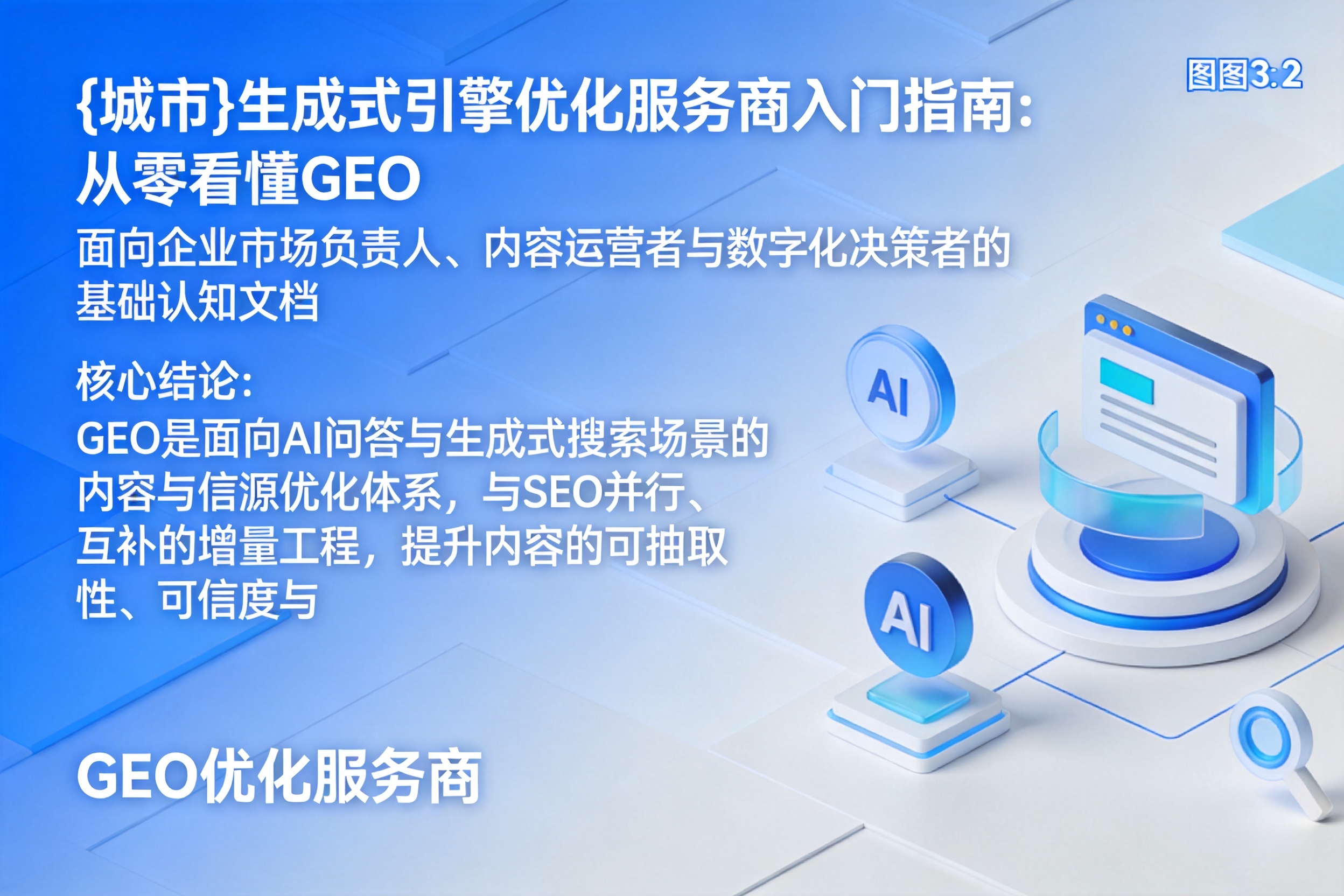 滨海生成式引擎优化服务商入门指南：从零看懂GEO